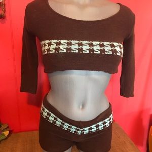 Grishko ballet warm-up sweater set Large